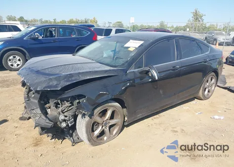 2014 Ford Fusion Se z USA, uszkodzony, nr VIN 3FA6P0H74ER388547